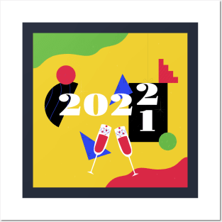 Changing Year 2021 2022 Posters and Art